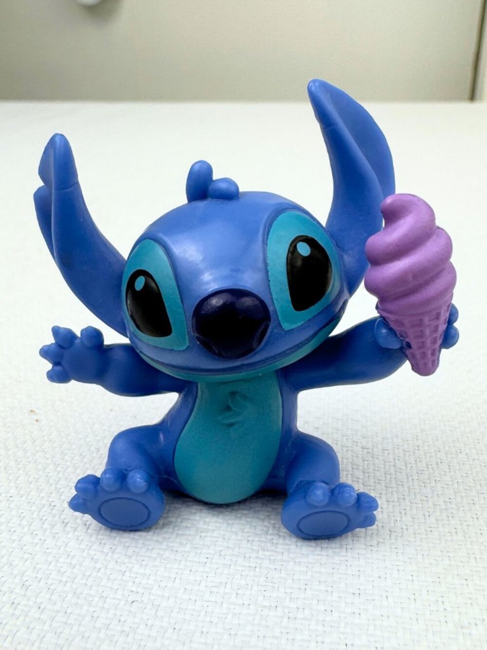 🍓5/$15 Disney Lilo & Stitch Just Play Figure Purple Ice Cream Cone 2"